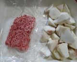 シリコンバッグで作る☆里芋の煮物作り方1写真
