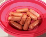 スチーマーで作る弁当用ウインナー作り方5写真