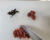 ホホホタケの梅水晶風和え作り方2写真