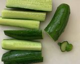 ピリ辛キュウリスティック作り方1写真