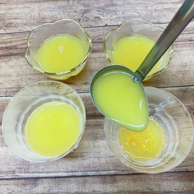 果肉入りオレンジゼリー by 藤枝市保健センター 【クックパッド】 簡単