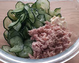 【野菜ソムリエ】きゅうりのツナマヨ作り方3写真