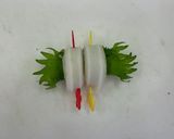 くるくる海苔チーズの大葉ちくわ作り方3写真