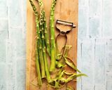 アスパラとベーコンの甘酒卵炒め作り方1写真