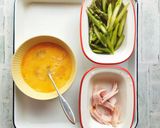 アスパラとベーコンの甘酒卵炒め作り方3写真