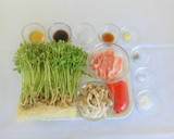 豆苗の中華風炒め作り方1写真