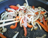 豆苗の中華風炒め作り方4写真