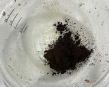 ドリップコーヒー後のコーヒー豆で油とり作り方15写真