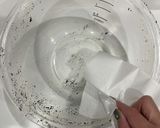 ドリップコーヒー後のコーヒー豆で油とり作り方17写真