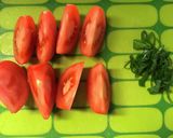 トマトと玉子炒め作り方1写真