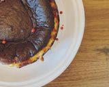 甘じょっぱいが最高！塩バスクチーズケーキ作り方10写真