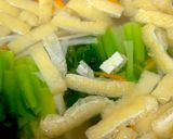 大根 人参 小松菜の味噌汁^^作り方5写真