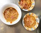 簡単きな粉ケチャ照味豚こま大根青椒肉絲風作り方4写真