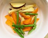 簡単きな粉ケチャ照味豚こま大根青椒肉絲風作り方8写真