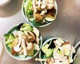 簡単きな粉ケチャ照味豚こま大根青椒肉絲風作り方10写真