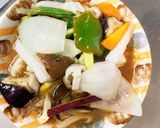 簡単きな粉ケチャ照味豚こま大根青椒肉絲風作り方13写真