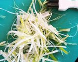 簡単パムチム 長葱の韓国サラダ作り方1写真