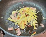 筍としらすのペペロンチーノ作り方5写真