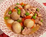 鶏肉と里芋の味噌煮♪作り方5写真