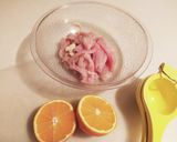 アメリカのオレンジチキン作り方1写真