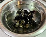 【貧血予防】牛肉ときくらげのスープ作り方1写真