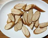 ヨウサマの減塩ごぼうのペペロンチーノ作り方1写真