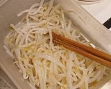 酢もやしと色々野菜のおひたし作り方1写真