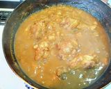 手羽元と新玉ねぎのカレー作り方14写真
