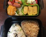 ★おにぎり弁当★炊込み・しそ昆布作り方9写真
