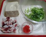 豆腐で作る☆即席たこ焼き作り方2写真