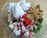 豆腐で作る☆即席たこ焼き作り方4写真