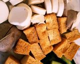 厚揚げときゅうりの甘辛オイスター炒め作り方1写真