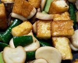 厚揚げときゅうりの甘辛オイスター炒め作り方7写真