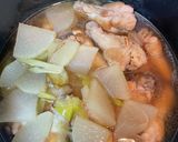 鶏手羽元と大根の白だし煮作り方6写真
