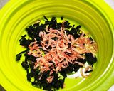 冷凍野菜&レンジで簡単サラダ わかめ入り作り方2写真
