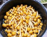 納豆となめこの味噌汁作り方3写真