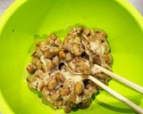 納豆となめこの味噌汁作り方6写真