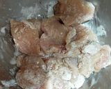 お弁当にも！鶏むね肉のマヨ生姜焼き作り方1写真