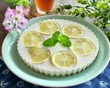 レモンヨーグルトタルト#焼かないケーキ作り方16写真