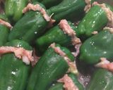 丸ごとピーマンの肉詰め作り方4写真