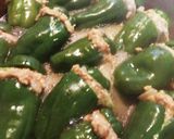 丸ごとピーマンの肉詰め作り方5写真