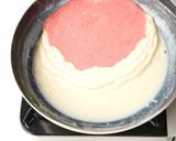 【vegan・砂糖なし】いちご甘酒プリン作り方6写真