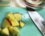 ポテトサラダには皮ごとフルーツを♪作り方2写真