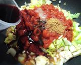 鶏むね肉で作るゴロゴロボロネーゼパスタ作り方6写真