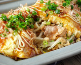 もやしのとんぺい焼き作り方8写真