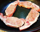 豚ロースでポークチャップ。作り方4写真