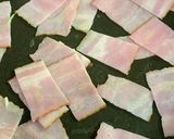 新玉ねぎとアスパラの簡単ベーコン炒め作り方1写真