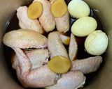 鶏手羽先のさっぱり煮♪作り方2写真