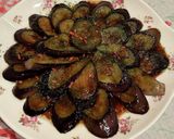焼きなすのしみしみソース味♪作り方3写真