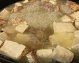 あっさりおいしい鶏肉豆腐(塩)作り方8写真